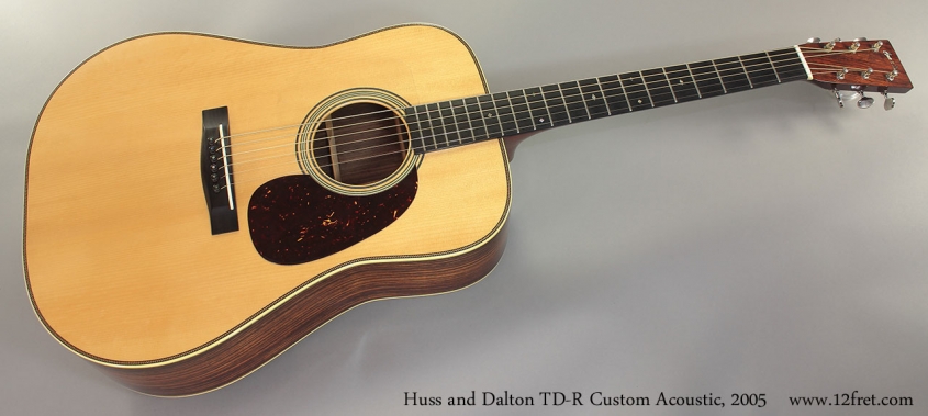 Huss and Dalton TD-R Custom Acoustic, 2005 Full Front View