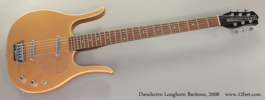 Danelectro Longhorn Baritone, 2008 Full Front View