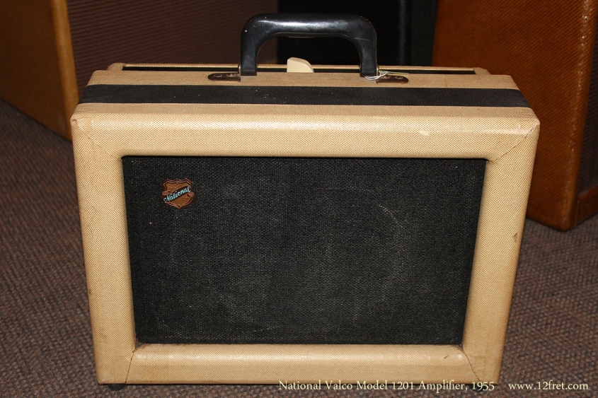 National Valco Model 1201 Amplifier, 1955 Front Views-full-front