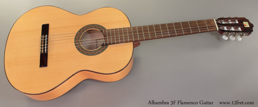 Alhambra 3F Flamenco Guitar Full Front View