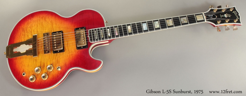 Gibson L-5S Sunburst, 1975 Full Front View