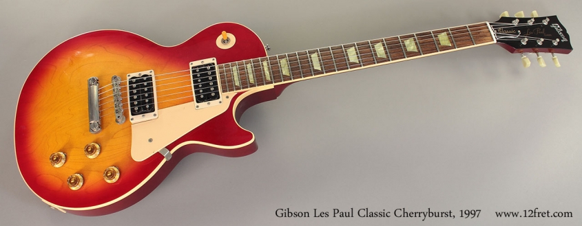 Gibson Les Paul Classic Cherryburst, 1997 Full Front View