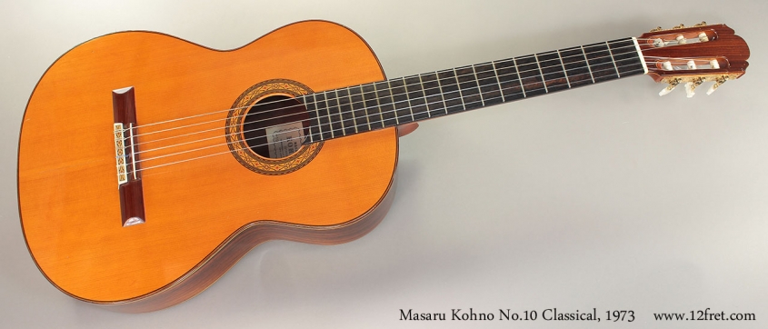 Masaru Kohno No.10 Classical, 1973 Full Front View