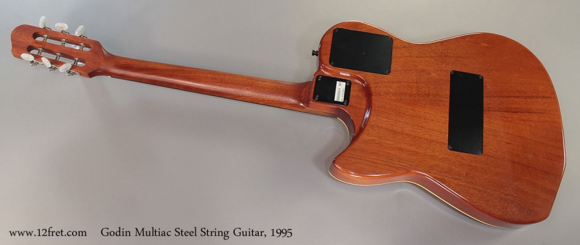 Godin Multiac Steel String Guitar, 1995 full rear view