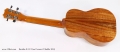 Kanilea K-1C Koa Concert Ukulele 2015 Full Rear View