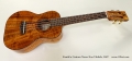 Kanile'a Custom Tenor Koa Ukulele, 2007 Full Front View