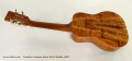 Kanile'a Custom Tenor Koa Ukulele, 2007 Full Rear View