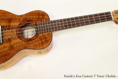 Kanile'a Koa Custom T Tenor Ukulele, 2007 Full Front View