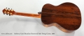 Anthony Karol Brazilian Rosewood Steel String Guitar, 2003 Full Rear View