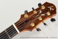 Anthony Karol Brazilian Rosewood Steel String Guitar, 2003 Head Front View