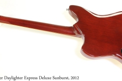 Kauer Daylighter Express Deluxe Sunburst, 2012 Full Rear View