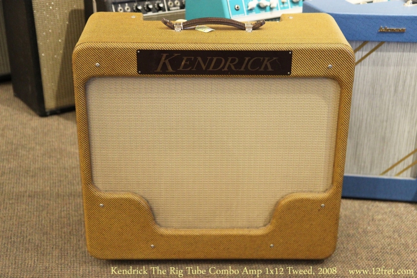 Kendrick The Rig Tube Combo Amp 1x12 Tweed, 2008 Full Front View