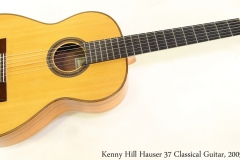 Kenny Hill Hauser 37 Classical Guitar, 2005 Full Front View