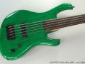 Kinal MK5 Fretless Bass, 2000 Top