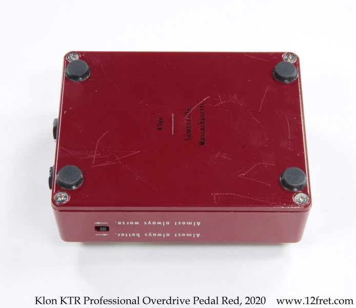 Klon KTR Professional Overdrive Red, 2020 | www.12fret.com