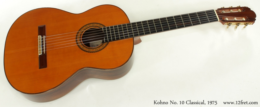 Kohno No 10 Classical 1975 full front view