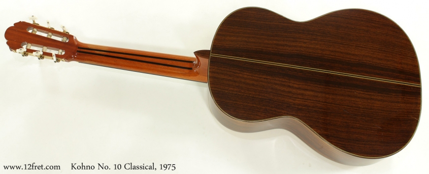 Kohno No 10 Classical 1975 full rear view