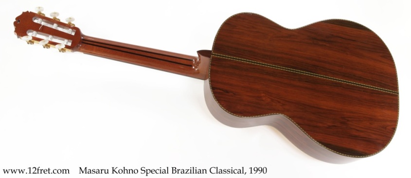 Masaru Kohno Special Brazilian Classical, 1990 Full Rear View