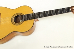 Kolya Panhuyzen Classical Guitar, 1983  Full Front View