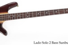 Lado Solo 2 Bass Sunburst, 1979 Full Front View