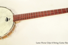 Lame Horse Gitjo 6-String Guitar Banjo, 2009   Full Front View