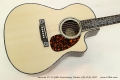 Larrivee LV-10 50th Anniversary Guitar, #39 of 50, 2017  Top View