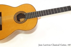 Jean Larrivee Classical Guitar, 1974  Full Front View