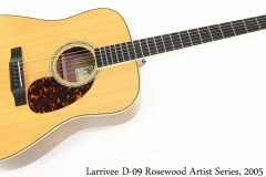 Larrivee D-09 Rosewood Artist Series, 2005 Full Front View