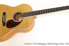 Larrivee L-02 Mahogany Steel String Guitar, 2010 Full Front View