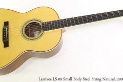 Larrivee LS-09 Small Body Steel String Natural, 2000 Full Front View