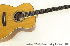 Larrivee OM-09 Steel String Guitar, 1999 Full Front View