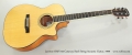 Larrivee OMV-03 Cutaway Steel String Acoustic Guitar, 1999 Full Front View