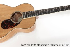 Larrivee P-05 Mahogany Parlor Guitar, 2012 Full Front View