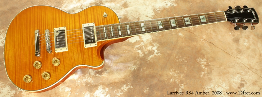 lLarrivee RS-4 Amber 2008 full front view