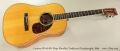 Larrivee SD-60 SH Slope Shoulder Traditional Dreadnought, 2004 Full Front VIew