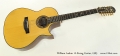 William Laskin 12-String Guitar, 1983 Full Front View