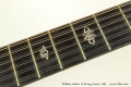 William Laskin 12-String Guitar, 1983 Fingerboard Inlays Positions 5 and 7