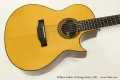 William Laskin 12-String Guitar, 1983 Top View