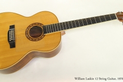 William Laskin 12 String Guitar, 1976 Full Front View