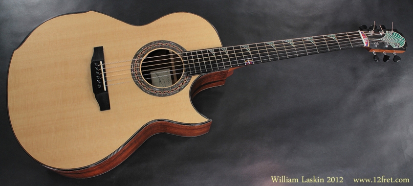 William Laskin Art Deco Guitar 2012 full front view
