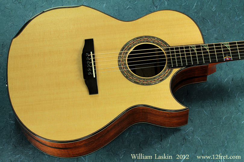 William Laskin Art Deco Guitar 2012 top