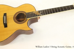 William Laskin 7-String Acoustic Guitar, 1992   Full Front View