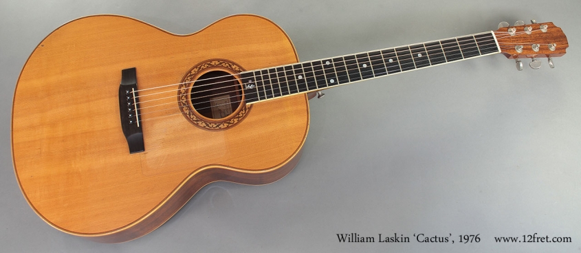 William Laskin Cactus Guitar 1976 full front view