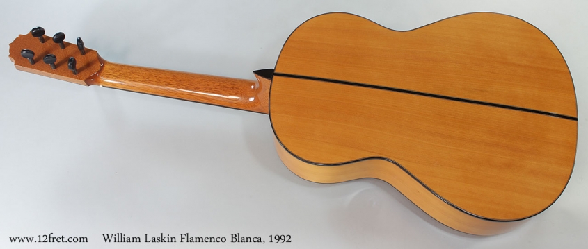 William Laskin Flamenco Blanca, 1992 Full Rear View