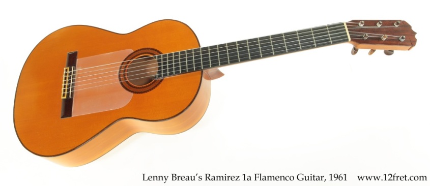 Lenny Breau's Ramirez 1a Flamenco Guitar, 1961 Full Front View