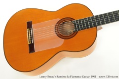 Lenny Breau's Ramirez 1a Flamenco Guitar, 1961 Top View
