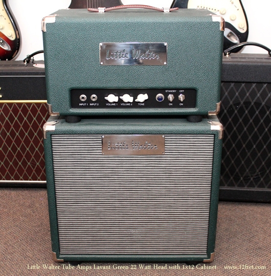 Little Walter 22 Watt Lavant Green Head with 112 Cabinet front view