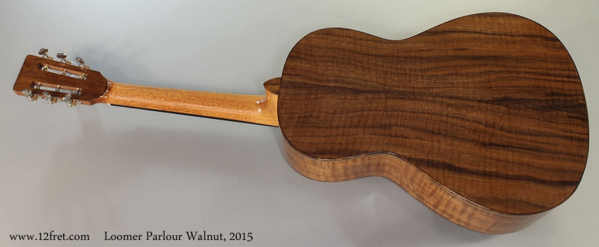 Loomer Parlour Walnut, 2015 Full Rear View