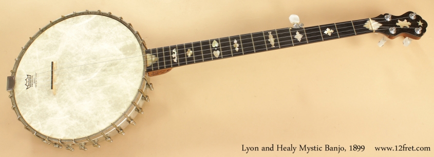 Lyon and Healy Mystic Banjo 1899 full front view