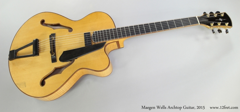 Maegen Wells Archtop Guitar, 2015  Full Front View